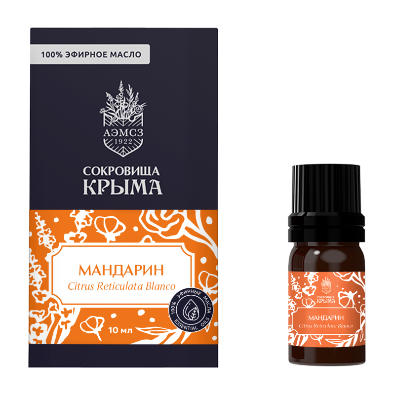 Масло мандарин 10 мл